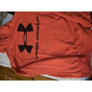 Under Armour Men's Hoodie Sweatshirt in Red